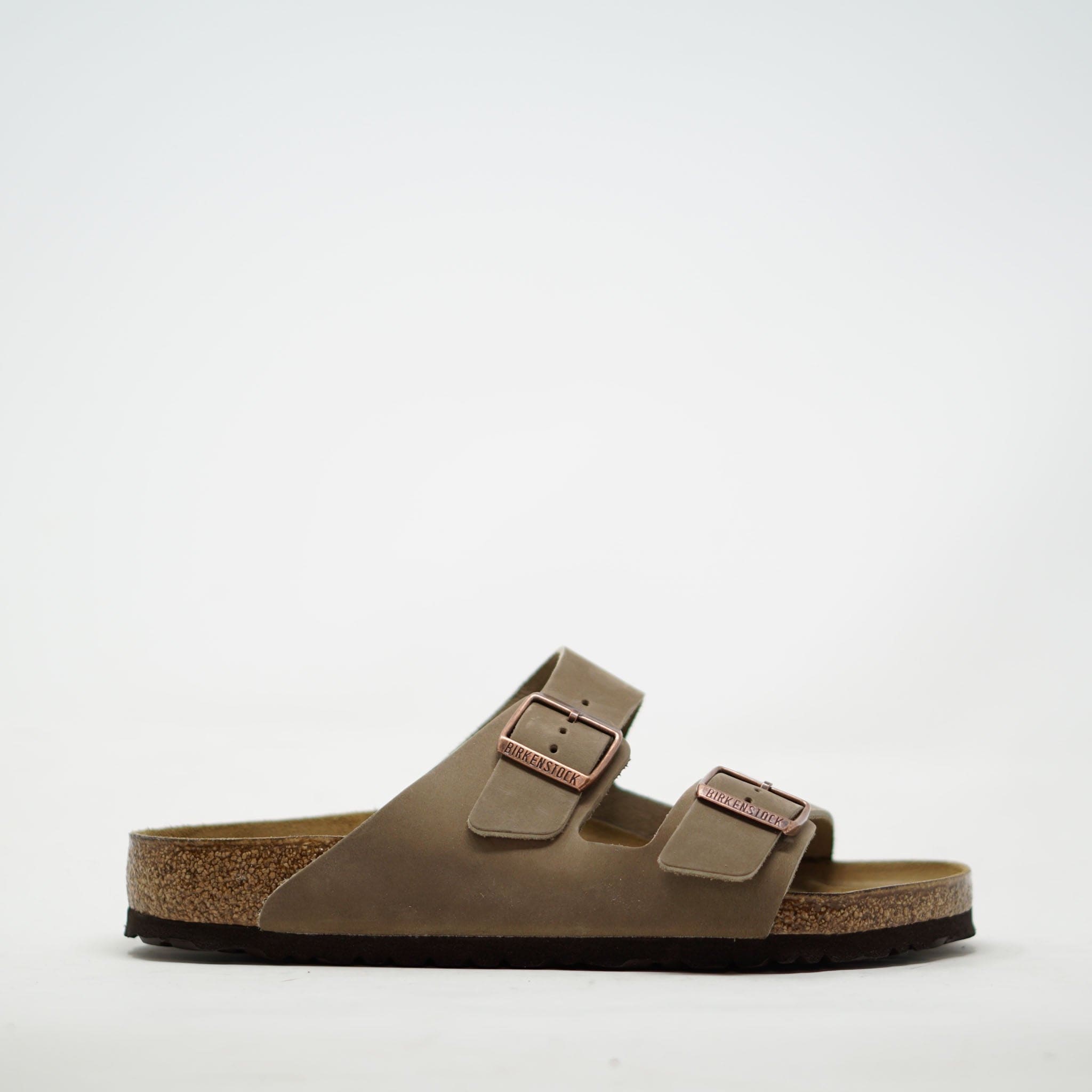 Birkenstock Arizona Regular Soft Footbed Oiled Leather Tobacco Brown