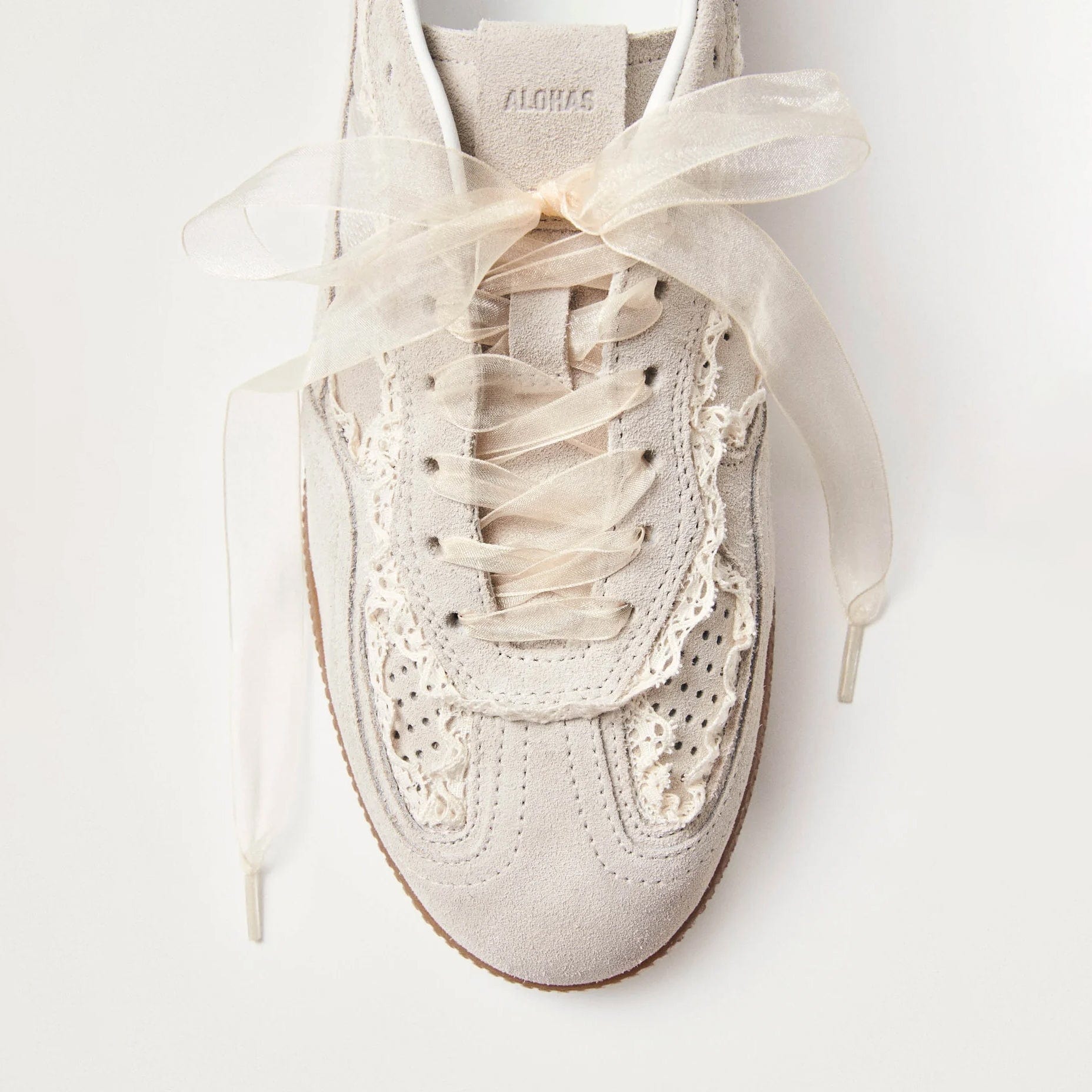 Alohas Tb. 490 Crochet Cream Sneakers TRAINERS  - ZIGZAG Footwear