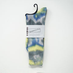 Anonymous Ism Tie Dye Crew Socks Mint Socks  - ZIGZAG Footwear