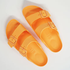 Birkenstock Arizona EVA Narrow Footbed Papaya SANDALS  - ZIGZAG Footwear