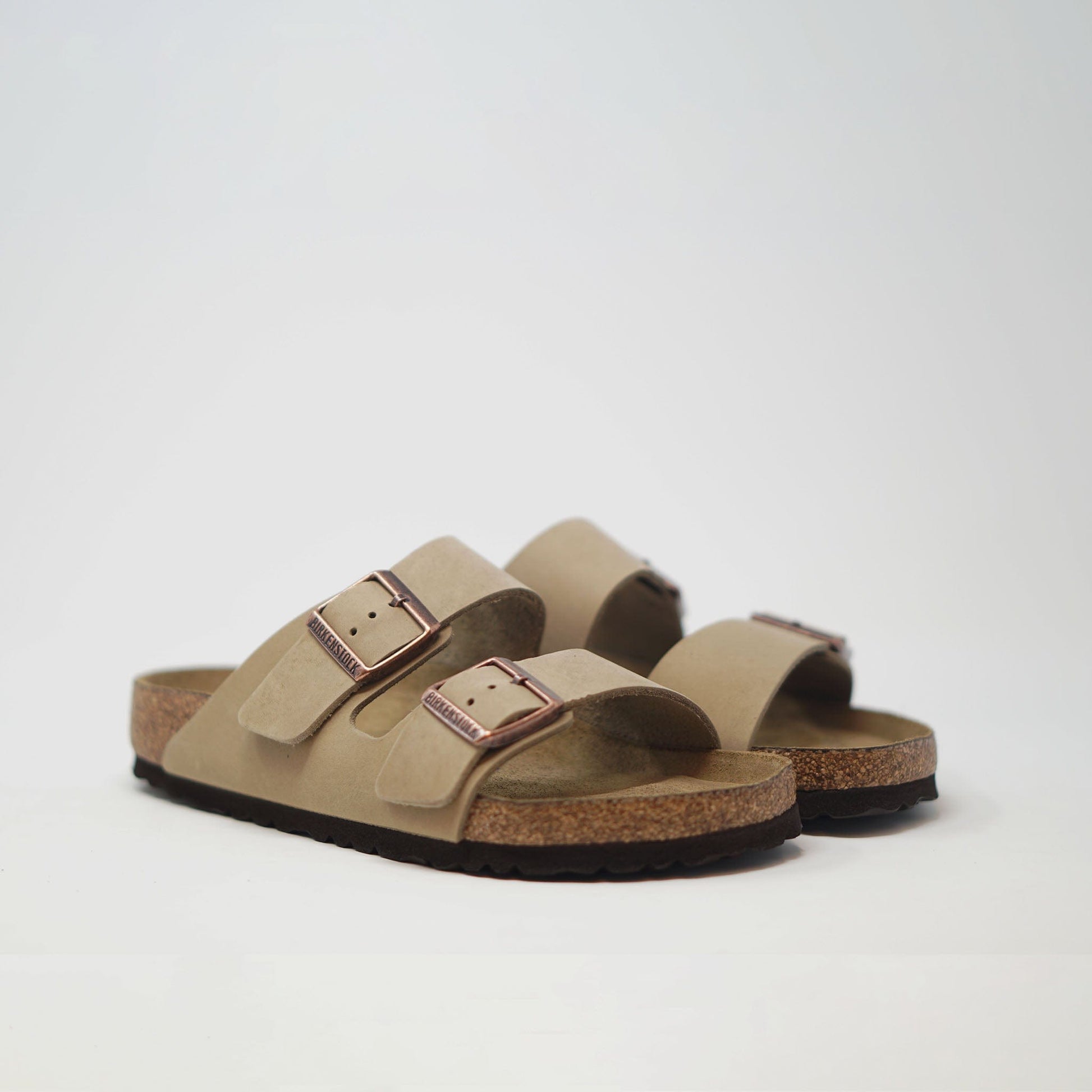 Birkenstock Arizona Regular Soft Footbed Oiled Leather - Tobacco Brown SANDALS  - ZIGZAG Footwear