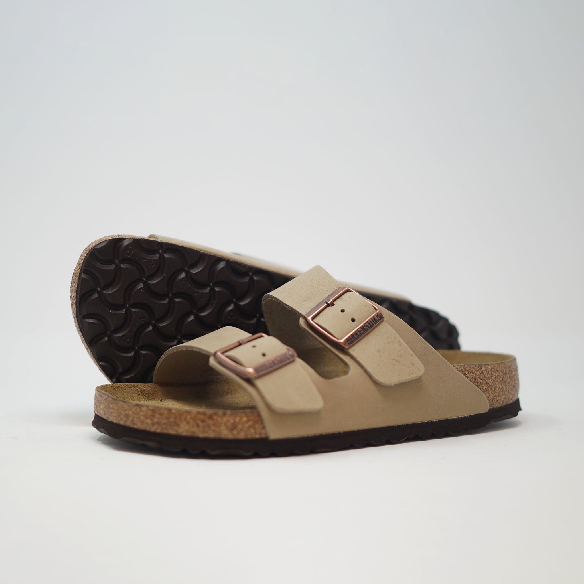 Birkenstock Arizona Regular Soft Footbed Oiled Leather - Tobacco Brown SANDALS  - ZIGZAG Footwear