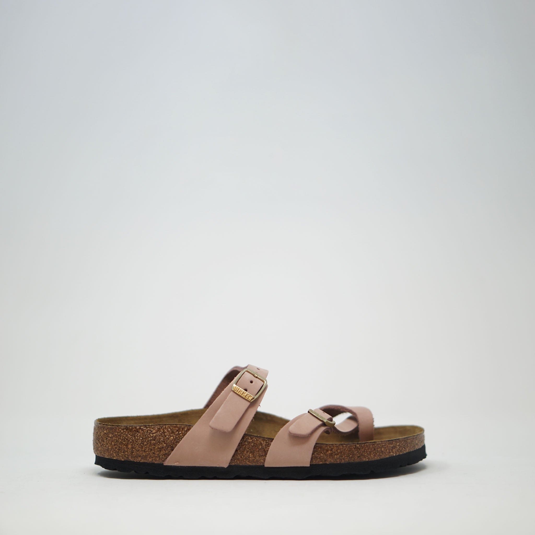 Birkenstock Mayari Regular Footbed Nubuck Soft Pink SANDALS  - ZIGZAG Footwear