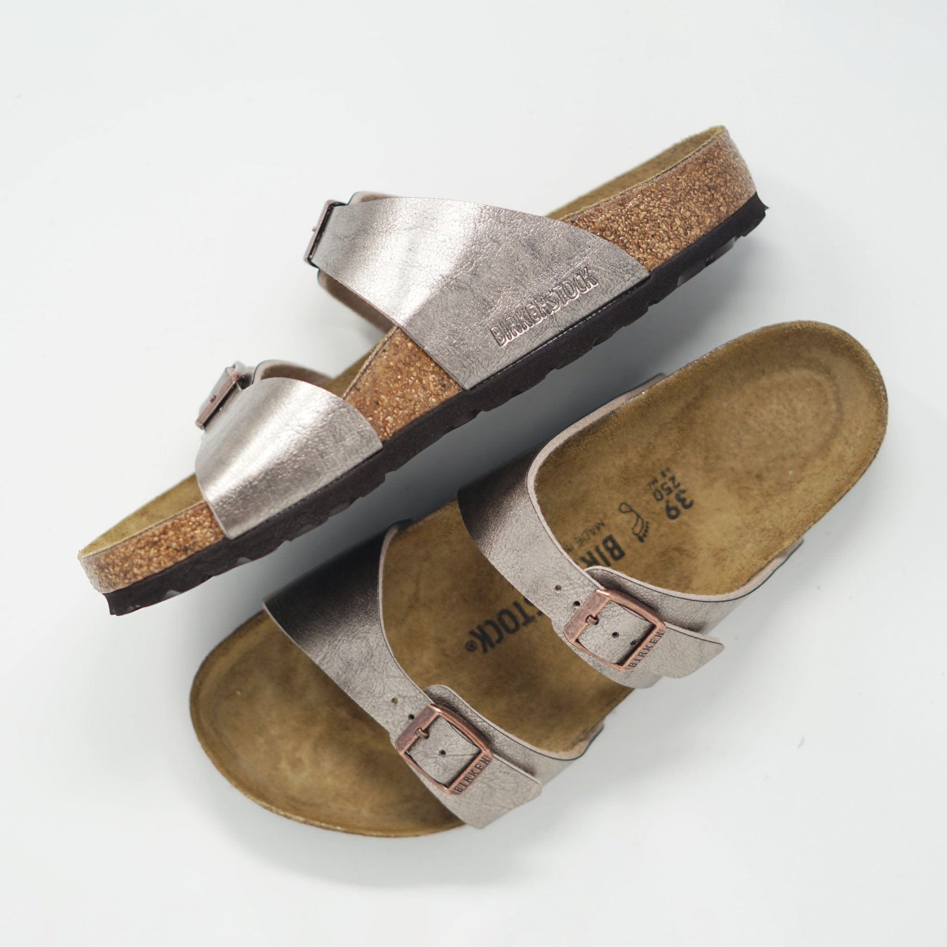 Birkenstock Sydney Regular Footbed  Graceful Taupe SANDALS  - ZIGZAG Footwear