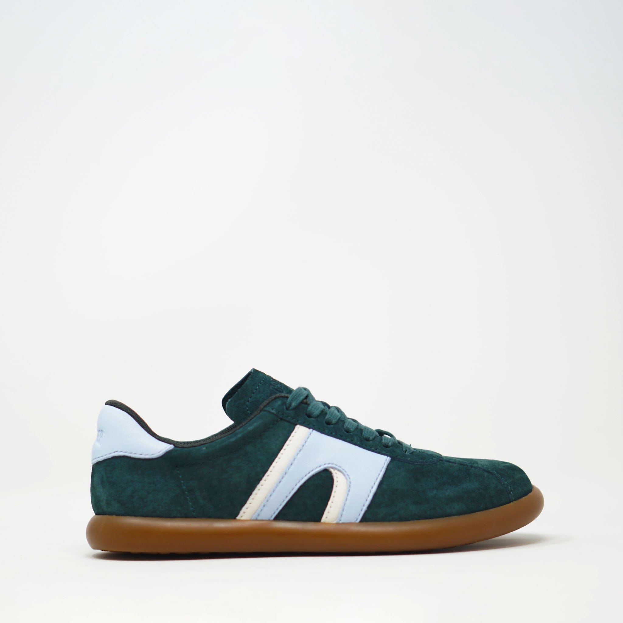 Camper Pelotas Soller Sneakers Petrol Nubuck TRAINERS  - ZIGZAG Footwear