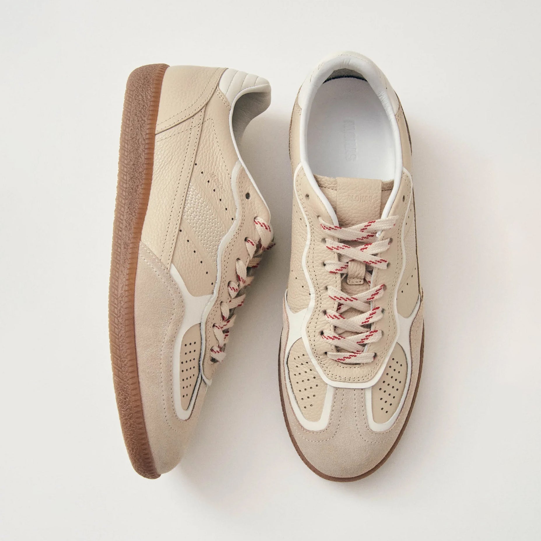 Alohas Tb. 490 Rife Grain Cream Sneakers