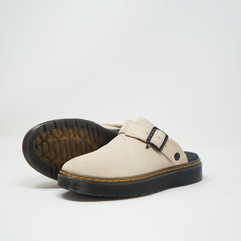 Dr Martens Carlson Mules Warm Sand Womens SANDALS  - ZIGZAG Footwear