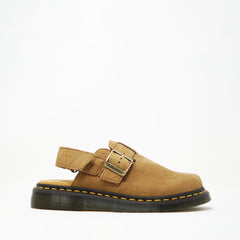 Dr Martens Jorge II Tumbled Nubuck Savannah Tan SANDALS  - ZIGZAG Footwear