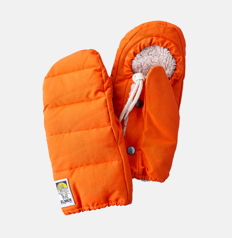 Elmer Cover Down Filled Mittens Orange ACCESSORIES  - ZIGZAG Footwear