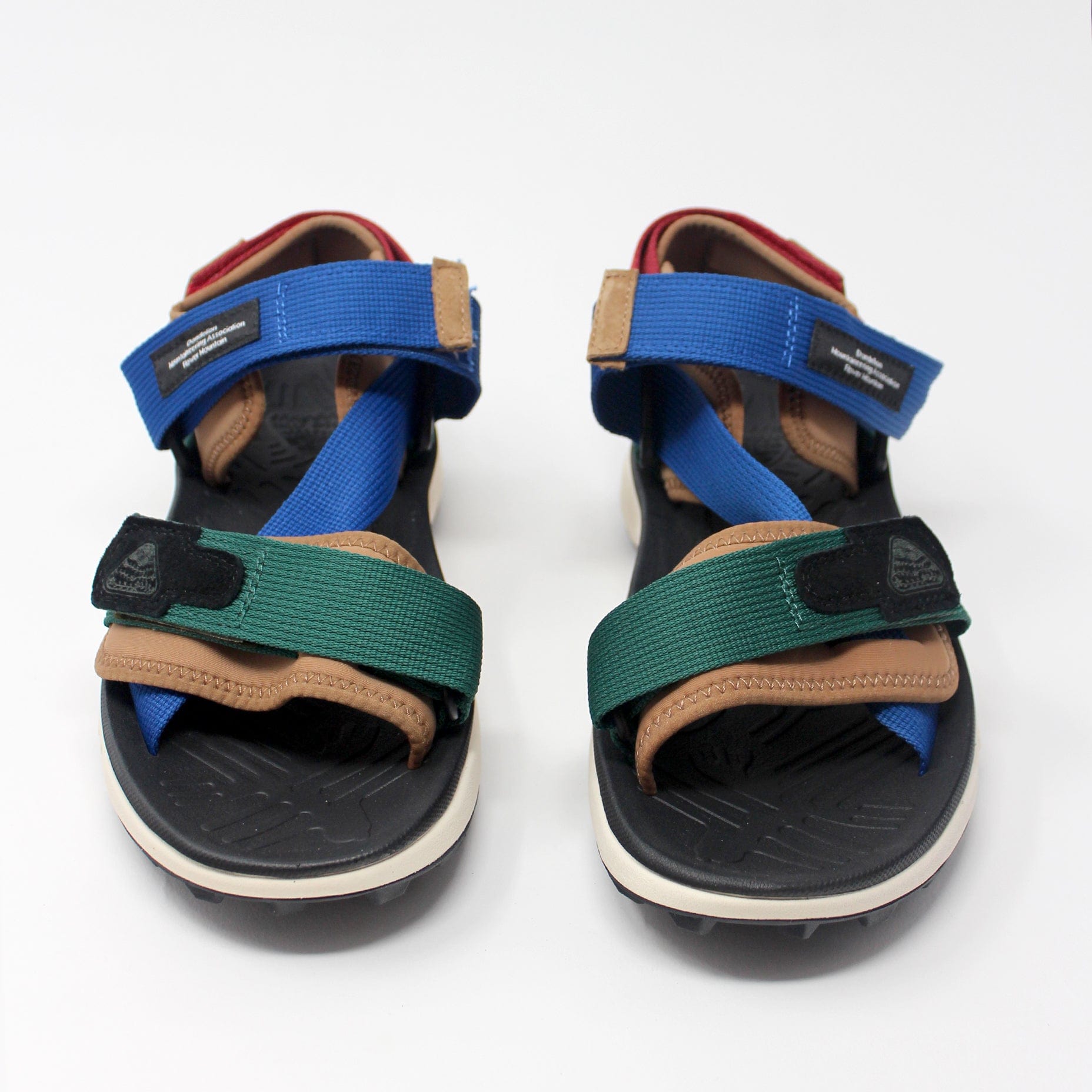 Flower Mountain Nazca 2 Sandal M Suede/Nylon Tapes Green Navy MM