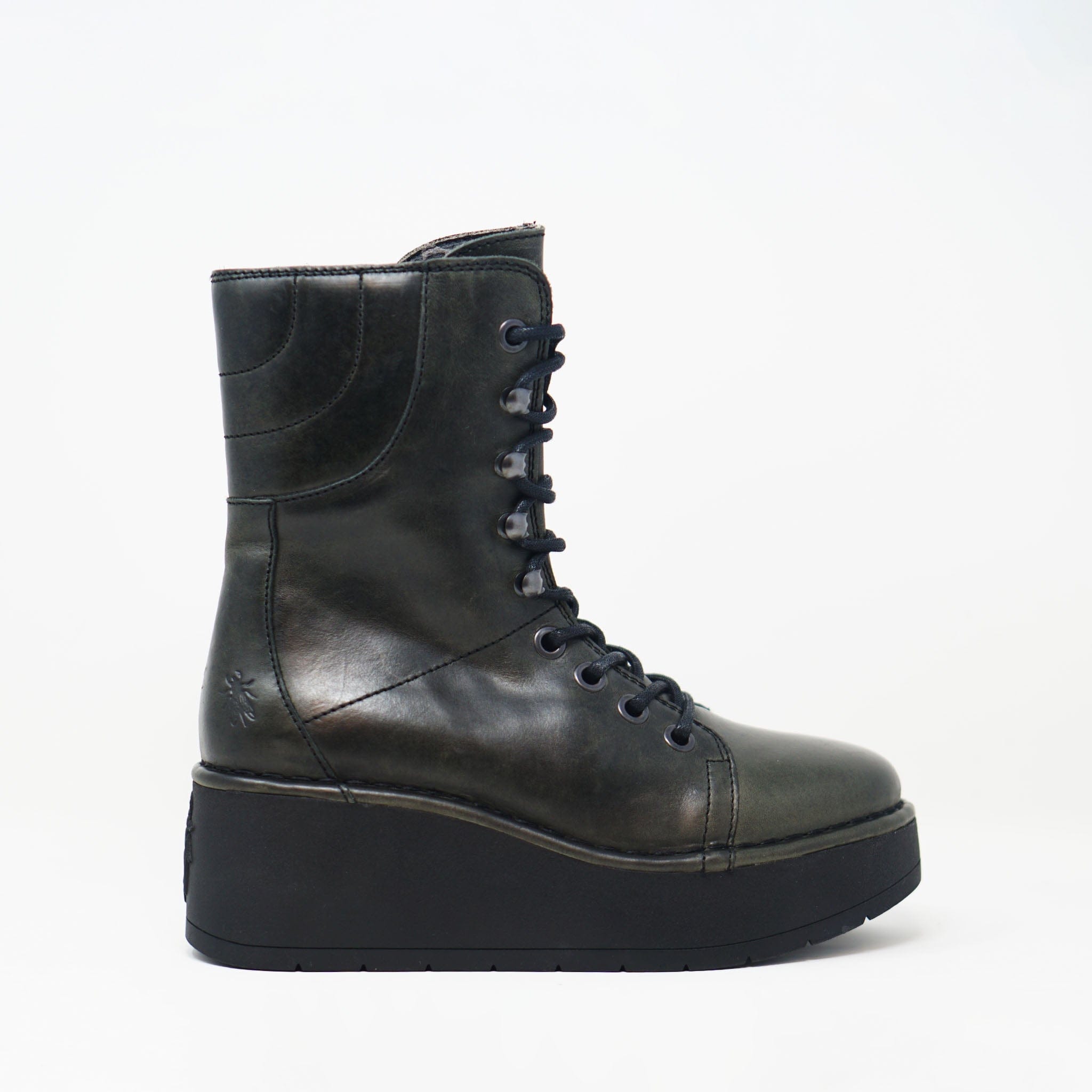 Fly London Haif Leather Boots Diesel BOOTS  - ZIGZAG Footwear