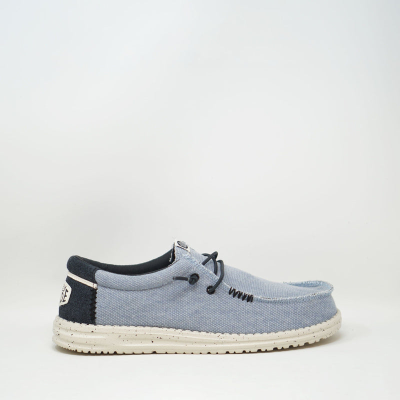 Hey Dude Wally Coastline Jutte Stone White SHOES  - ZIGZAG Footwear