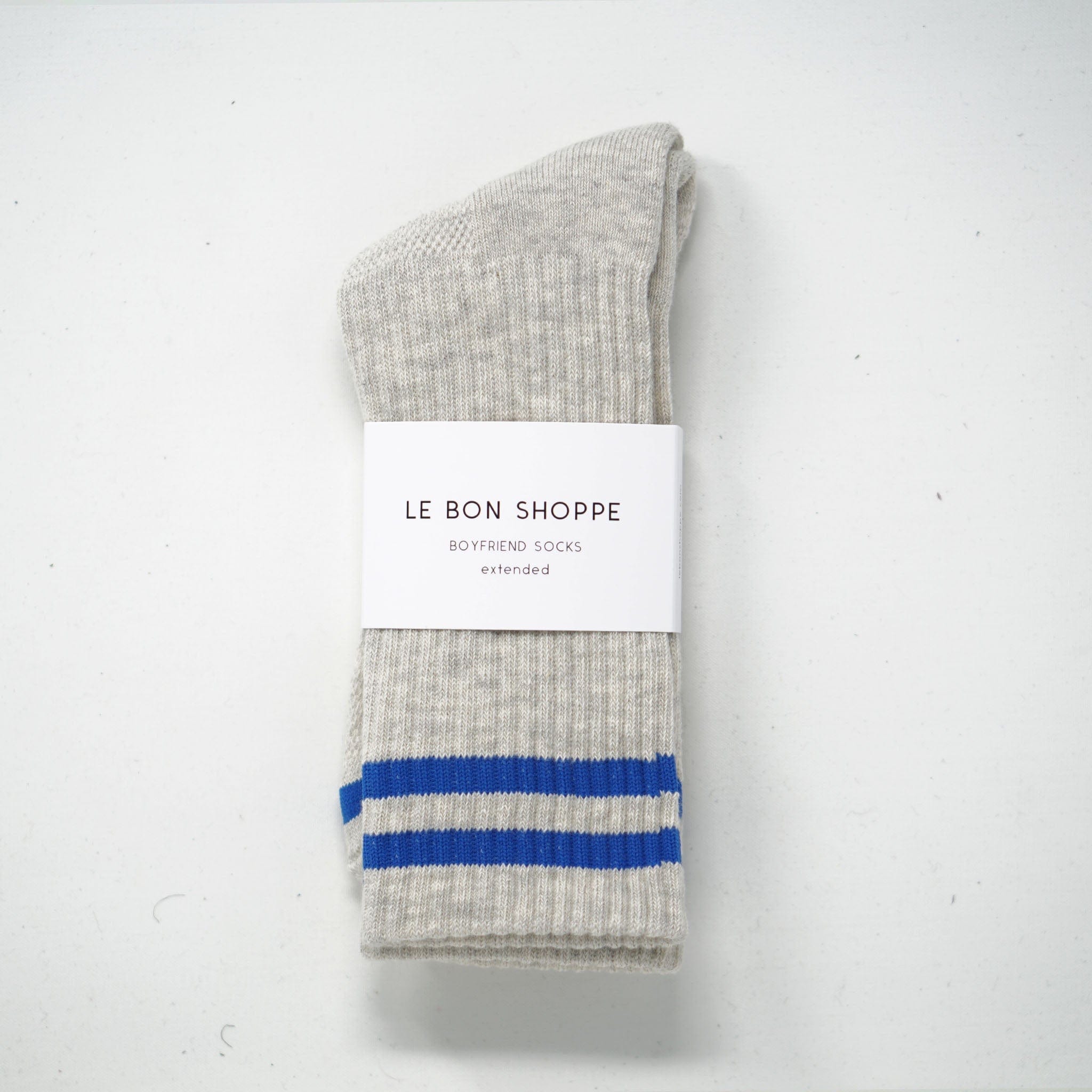 Le Bon Shoppe Extended Boyfriend Socks Ice Socks  - ZIGZAG Footwear