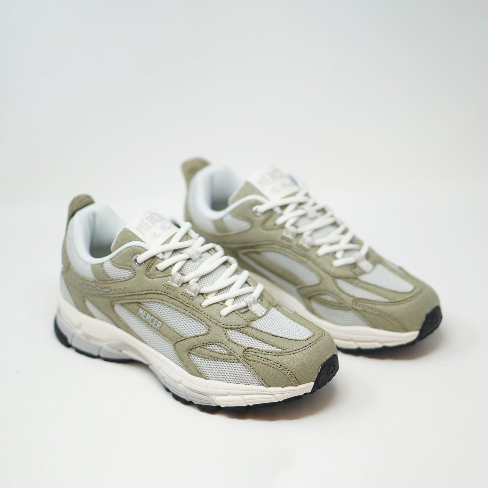 Mercer The Re Run Pineapple 2.0 Olive TRAINERS  - ZIGZAG Footwear