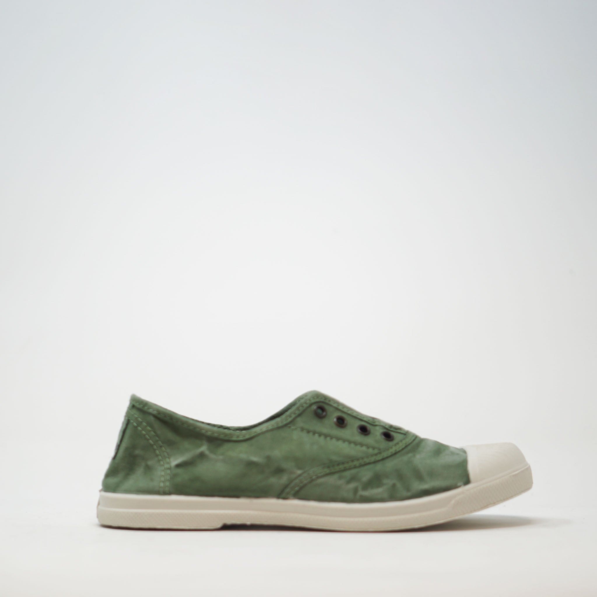Natural World 102 Olive TRAINERS  - ZIGZAG Footwear
