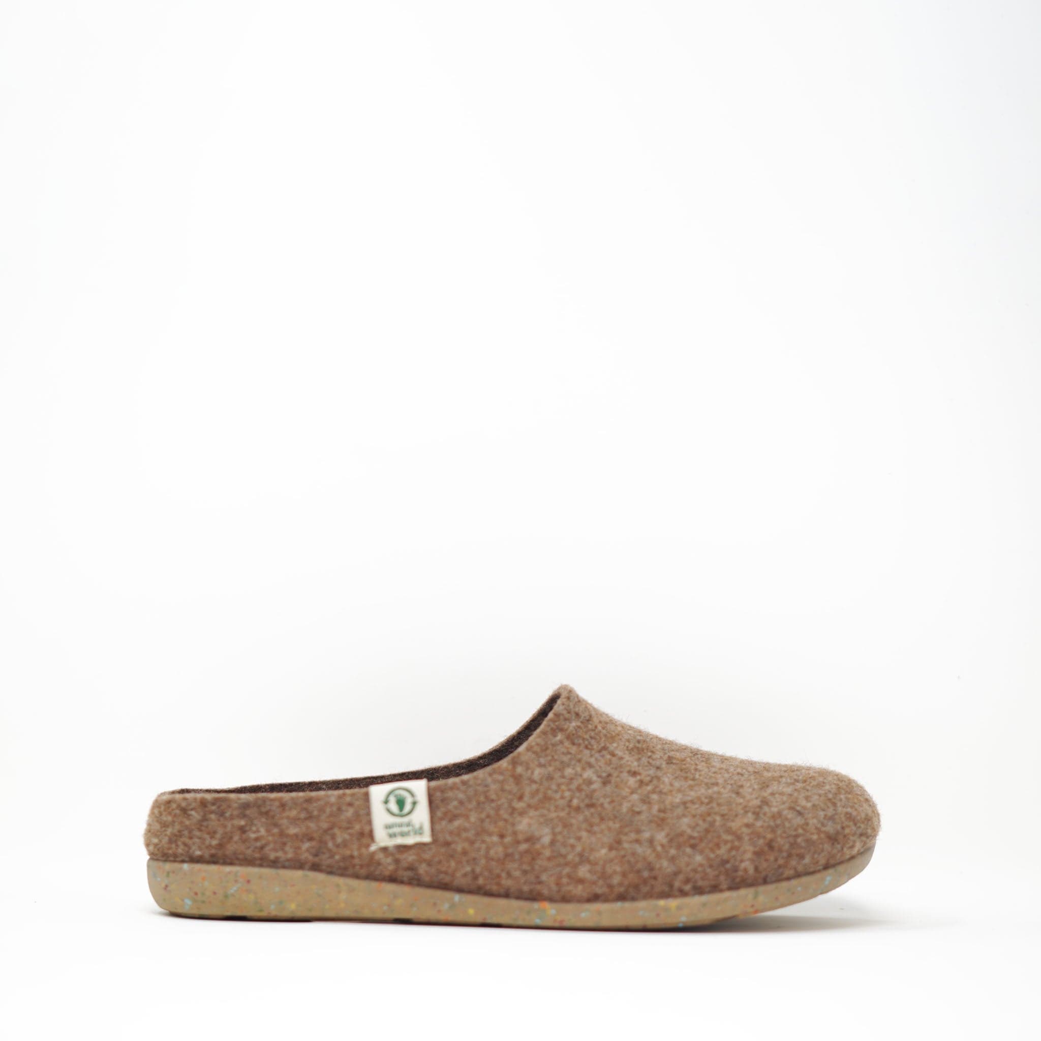 Natural World 8999 Slipper Beige SLIPPERS  - ZIGZAG Footwear