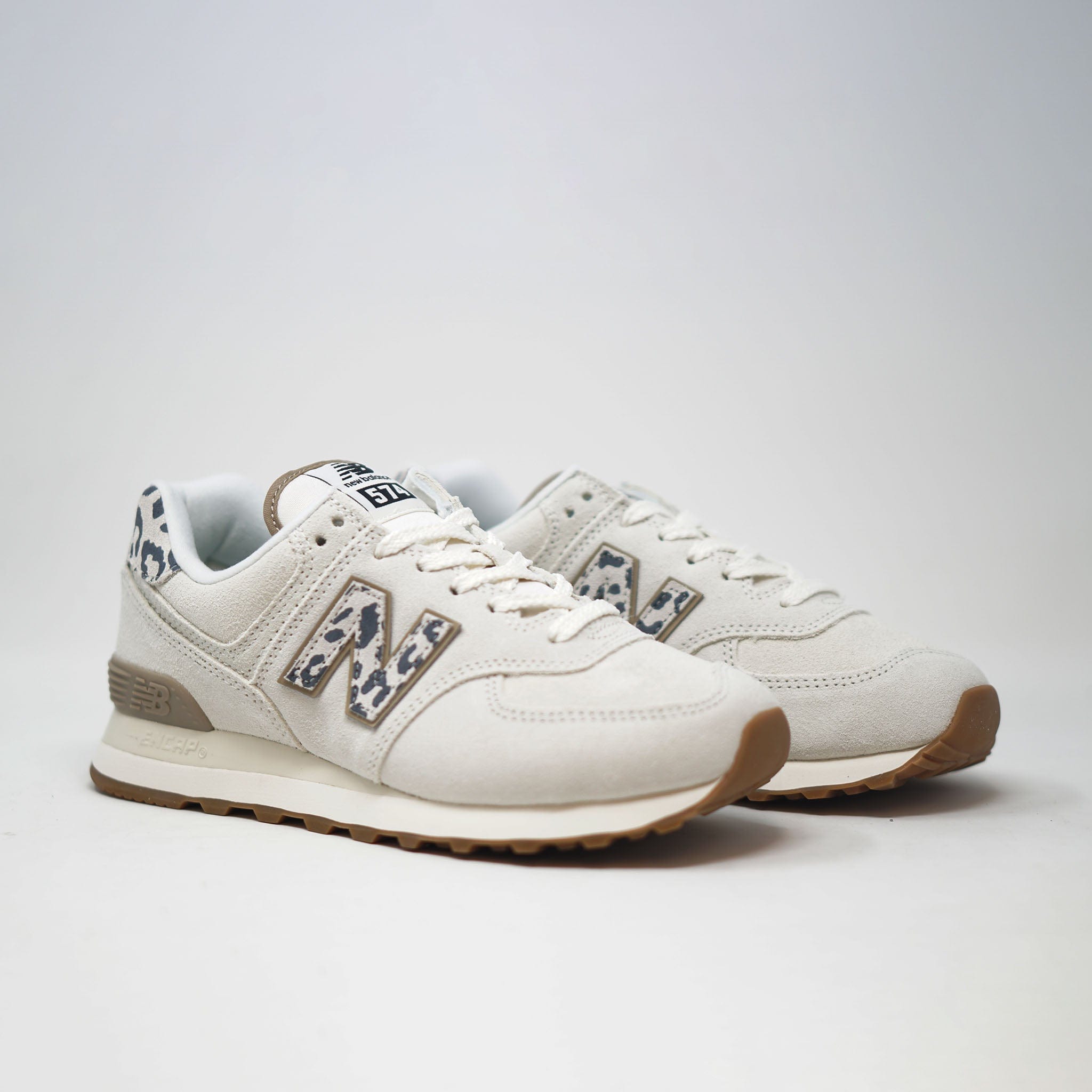 New Balance WL 574 DX2 Sea Salt TRAINERS  - ZIGZAG Footwear