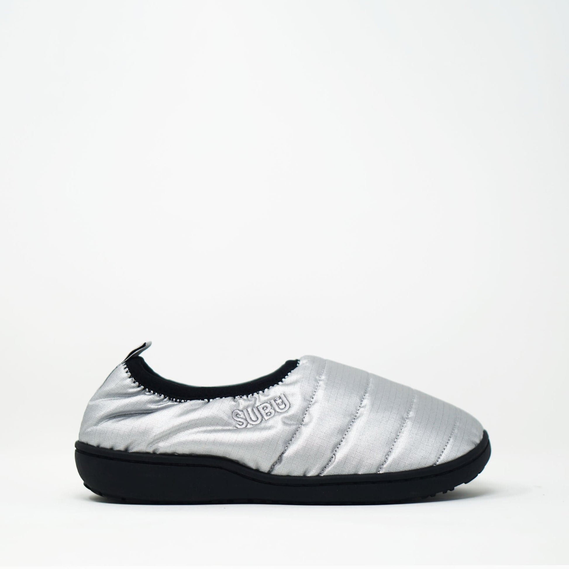 Subu Packable Foil Silver SLIPPERS  - ZIGZAG Footwear