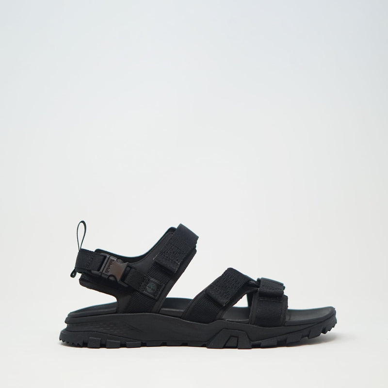 Timberland Garrison Trail Two Strap Sandal Black SANDALS  - ZIGZAG Footwear