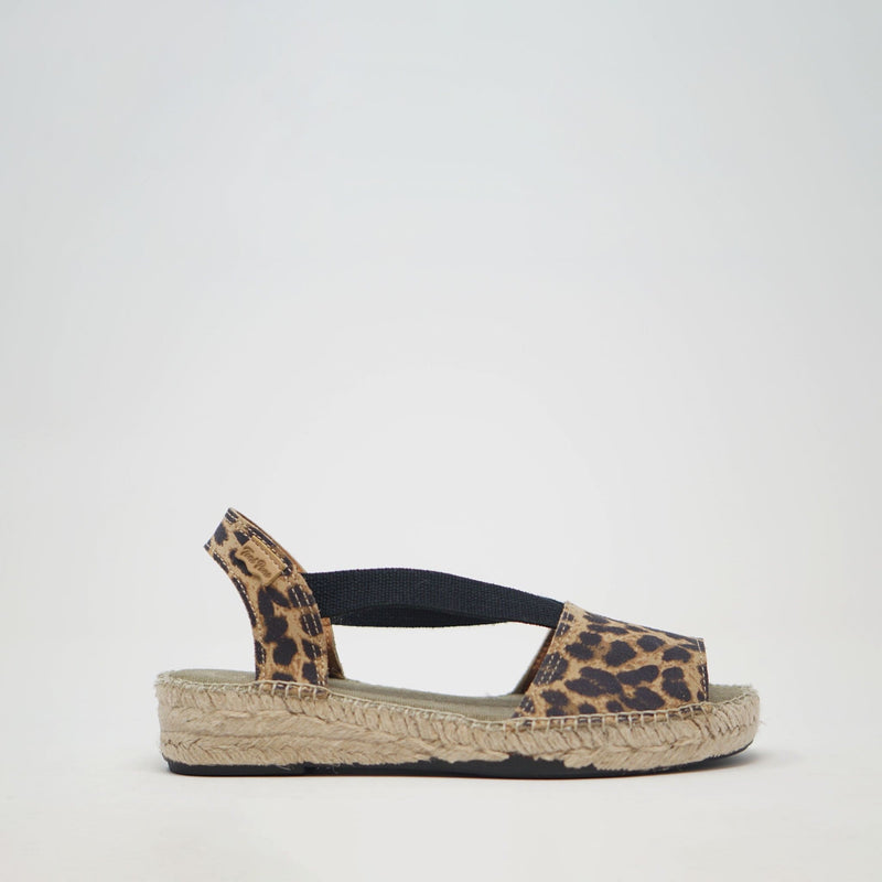 Toni Pons Elmina Leopard SANDALS  - ZIGZAG Footwear