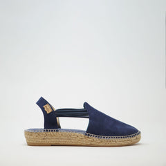 Toni Pons Nuria Suede Navy SANDALS  - ZIGZAG Footwear