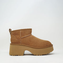 Ugg Classic Ultra Mini New Heights Boot Chesnut BOOTS  - ZIGZAG Footwear