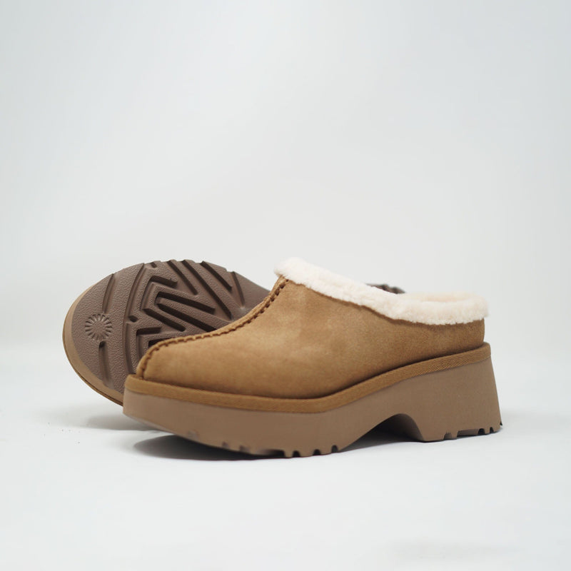 Ugg New Heights Women's Cosy Clog Chesnut SLIPPERS  - ZIGZAG Footwear