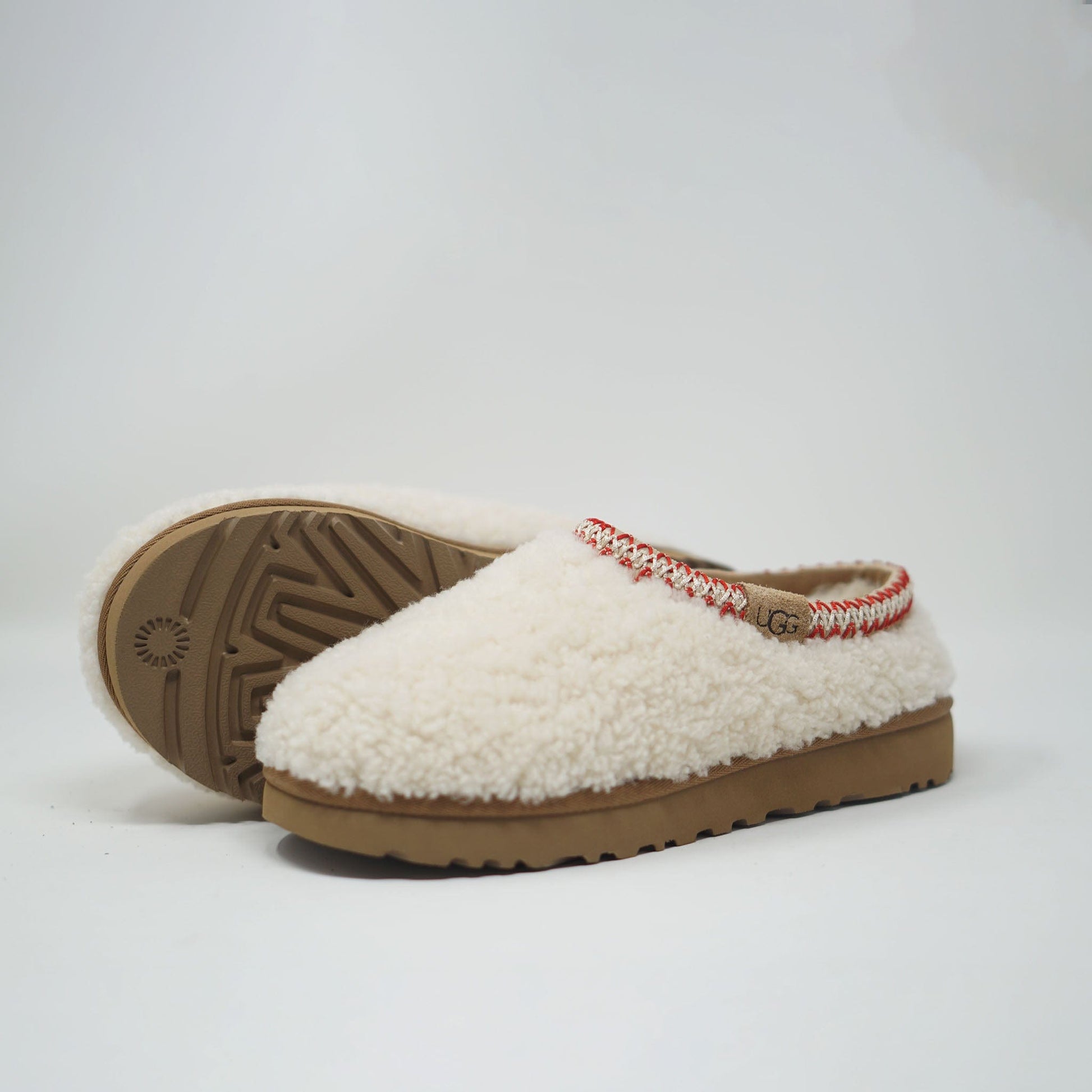 Ugg Tasman Maxi Curly Slipper Natural SLIPPERS  - ZIGZAG Footwear