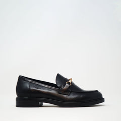 Vagabond Shoemakers Amina Loafer Buckle Black SHOES  - ZIGZAG Footwear