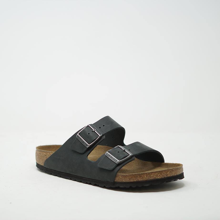 2024 Birkenstock men's Arizona leather sandal black size 45