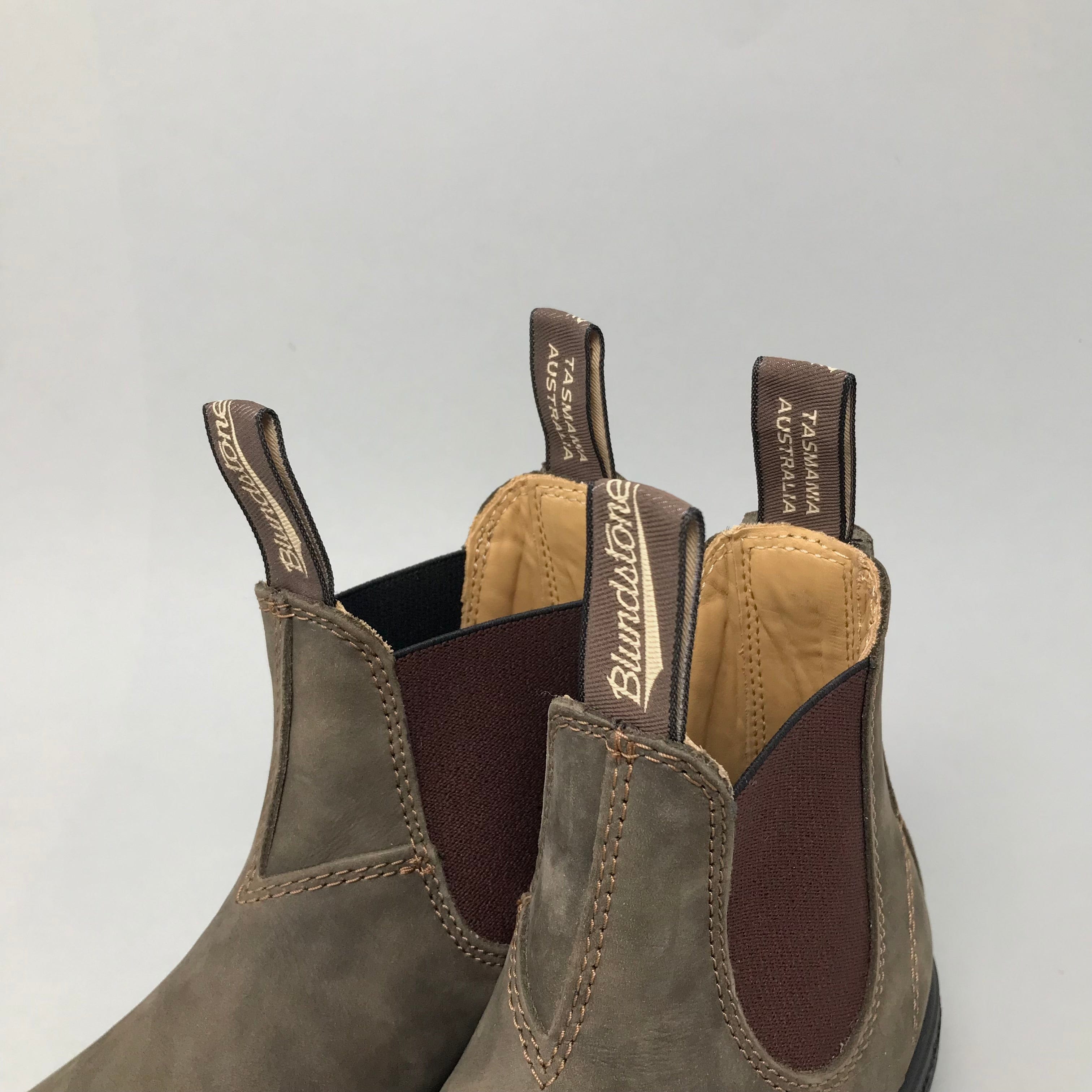 Blundstone offers rustic brown shearling lined boots